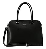 L.CREDI Women's Franka Handbag, schwarz