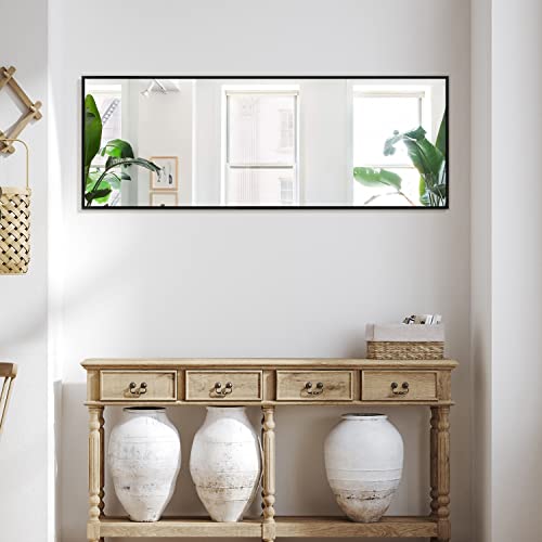 image for NicBex Full Length Mirror, 43x16 Aluminum Alloy Frame Large Wall Mirro