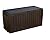 Keter Marvel Plus 71 Gallon Resin Outdoor Storage Box for Patio Furniture Cushions, Throw Pillows, Garden Tools and Pool Floats, Brown