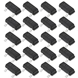 Gurtt 100 Stück AO3401 SMD-Transistor SOT-23 P-Kanal-MOSFET-Feldeffekttransistor 3A 20V