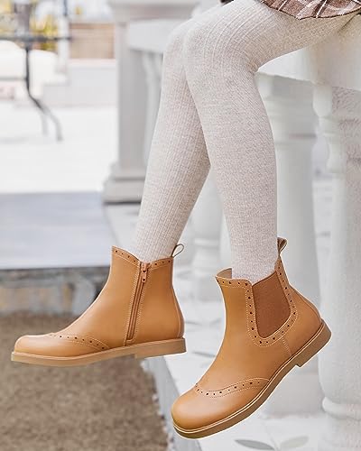 Coutgo unisex-child girls Chelsea Boots3