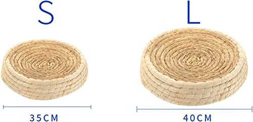 Griffoir réversible pour chat 2 en 1 carton rond 40 cm accessoire chat