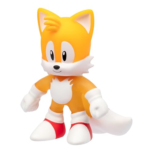 Heroes of Goo Jit Zu Stretch Surge Tails, Powered Up with Glow Surge Giving Him Glow-in-The-Dark Powers, Scrunchy, Stretchy Filling, Stretch Him Up to 3 Times His Size – Sensory Toys by Heroes of Goo Jit Zu - Image 3