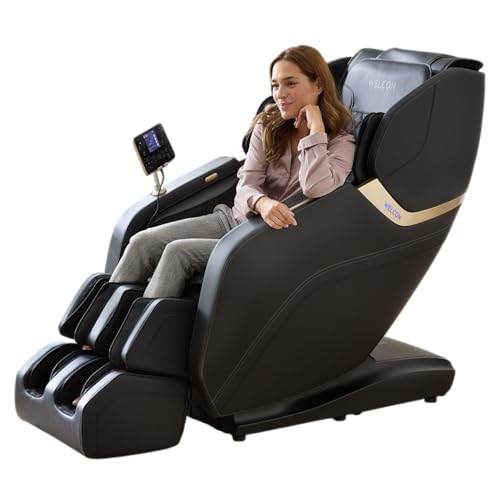 WELCON Prestige III Massagesessel in schwarz | der Massagestuhl mit Sensor Scan, der Ihre Größe erkennt