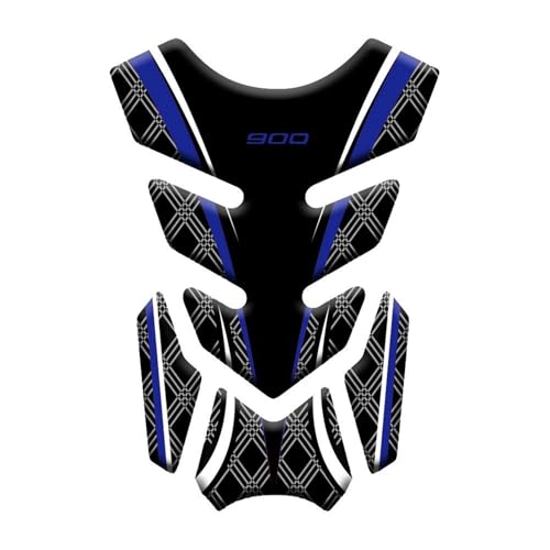Protecteur tampon réservoir moto look carbone Couleur4
