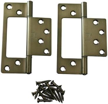 Amazon ハイロジック ステンフラッシュ蝶番 102 アンバー Diy 工具 ガーデン