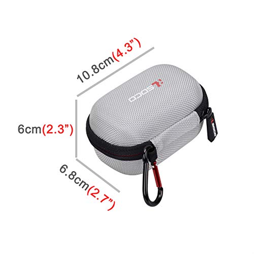 Image of RLSOCO Carrying Case for Bose QuietComfort (2020 Model) / Sport Wireless Noise Cancelling Earbuds - Silver (Case Only)