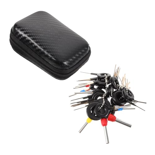 Happyyami 82Pcs Automotive Electrical Tools Kit Durable Pin Removal Tool for Terminal Extraction Versatile Removal Tools for Electronics and Home Appliances