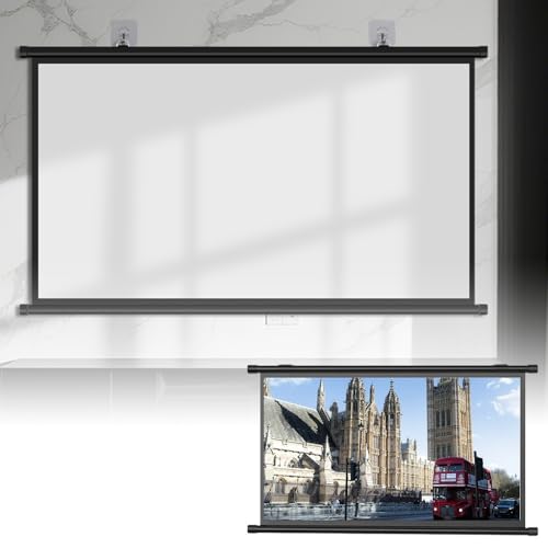 Pantalla de proyector manual 72'' 4:3 miniatura 1