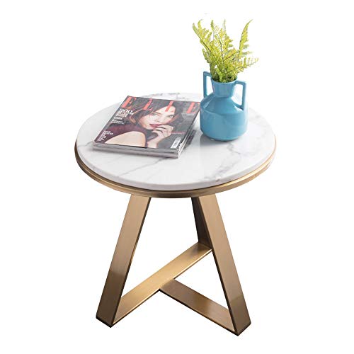 Table d'appoint gigogne blanche 40x40x50 cm pour chevet et salon