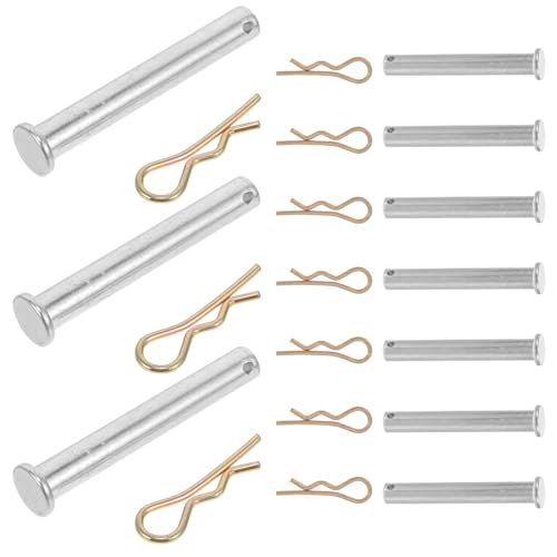 OATIPHO Pasador de Acoplamiento de Acero Galvanizado para Andamios Diámetro 10 MM X 70 MM 10 Unidades Clavija de Bloqueo Profesional Resistente Corrosión para Accesorios y Herrajes de