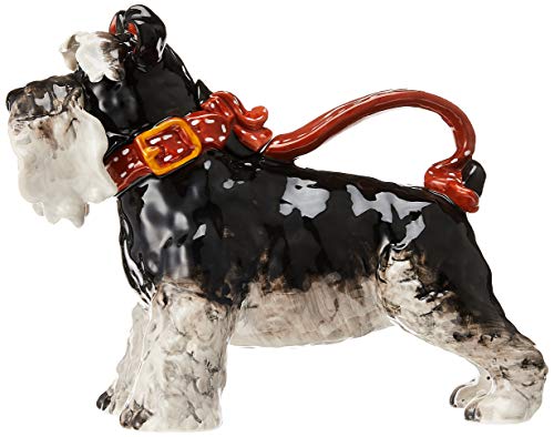 Blue Sky Ceramic Terrier Dog Teapot, 11.5 x 5.5 x 9