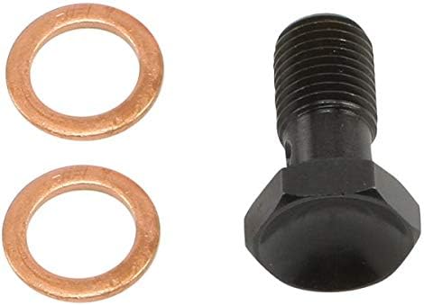 Goodridge P773-03BK BANJO BOLT DOUBLE JIC (EBONY)