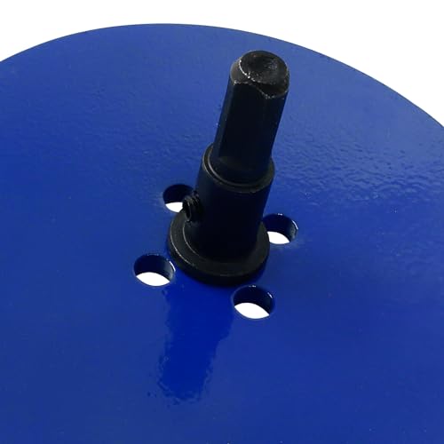 Image of Luomorgo 121mm /4 3 /4 inch Hole Saw, 1 1 /4 inch Cutting Depth | HSS Bi-Metal, For Wood Cornhole Boards, For Plastic Drywall, For Metal Sheet
