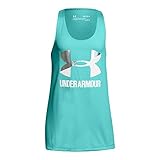 Under Armour Girls Big Logo Slash Tank