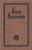 Kleines Kommersbuch - Liederbuch fahrender Schüler, Reclam, Leipzig (1897), 3. Aufl., 112 S., Okart., 16, StaT, StaV, Seiten etwas gebräunt /