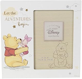 Disney Magical Beginnings MDF 4" x 6" Photo Frame Pooh Adventure DI417, 200 g