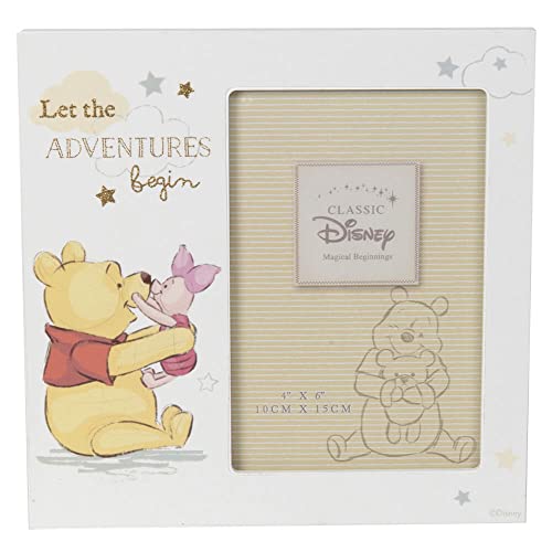 Disney Magical Beginnings MDF Frame 10cm x 15cm Pooh Adventure
