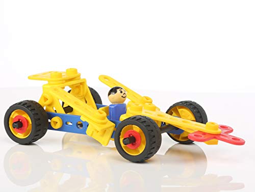 Image of Mechanix Plastic Cars-2, Stem Educational Toy, Building And Construction Set for Boys And Girls Age 5+