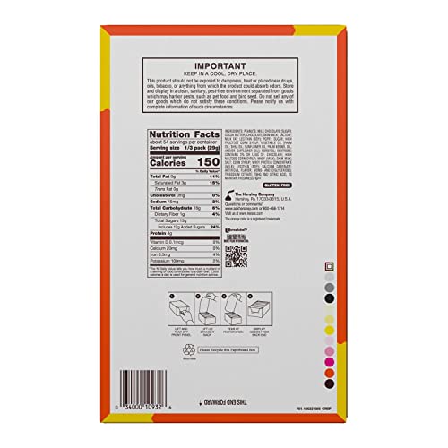 Reese's Nutrageous Milk Chocolate, Peanuts, Peanut Butter & Caramel King Size Candy, Full Size, 3.1 Oz Bar, 18 Count #TOP1