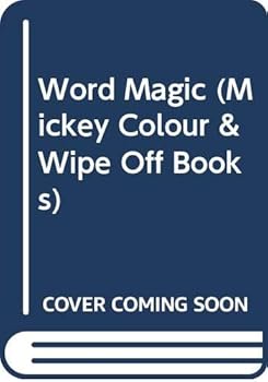 Paperback Word Magic (Mickey Colour & Wipe Off Books) Book
