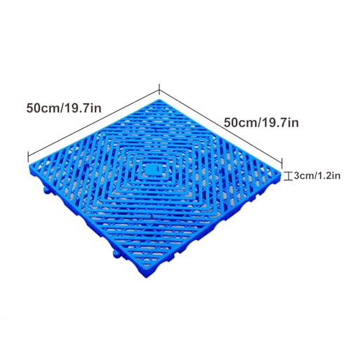 Pallet de envío impermeable base suelo ventilada para sótanos y duchas 5