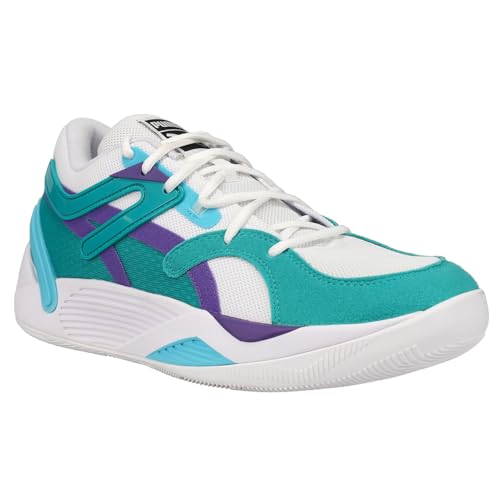 PUMA Mens TRC Blaze Court Basketball Sneakers Shoes - Green - Size 7.5 M2