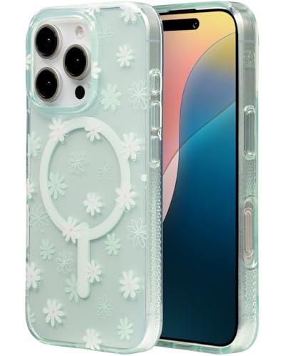 Coque iPhone 16 Pro fleurie ZAGG Milan pour un style quotidien