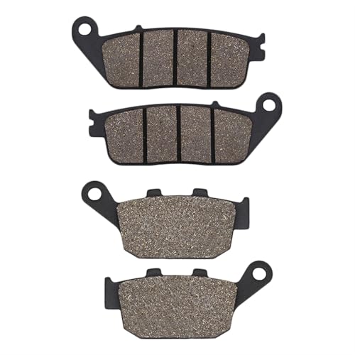 Plaquettes de frein moto NC750X à friction stable avant et arrière