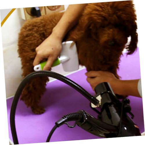 Support sèche-cheveux mains libres en acier noir, solution pour toilettage difficile