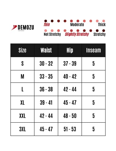 Demozu Men's 5 Inch Running Tennis Shorts Quick Dry Athletic Workout Gym Exercise Sports Active Shorts With Pockets, Neon Pink, M #TOP5