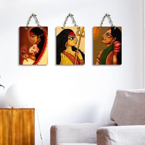 Image of Sehaz Artworks Home Decoration Items for Living Room | Wall Hanging Decoration | Wall Decor Items for Living Room | Pooja Room Decorations Items | Decorative Items for Living Rooms