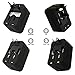 Travel Adapter, Worldwide All in One International Power Adapter Universal Adapter Plug with 2.1A Dual USB Charging Ports for Asia Europe UK AUS and USA (Black)