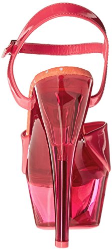 Pleaser 209UVT-KISS, (Neon H.Pink Pat/Neon