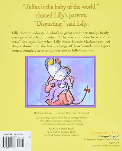 Julius, the Baby of the World: A Funny Classic Picture Book About Big Sister Jealousy and Family Love for Kids (Ages 4-8) image 5