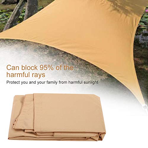 Cortina de sol de alta densidade de copa Gramado de piscina para pátio de jardim