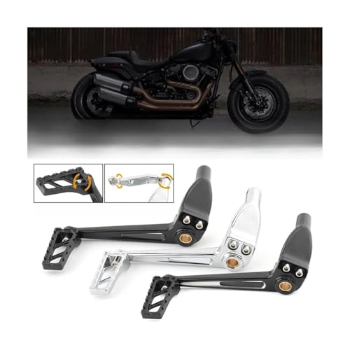 Kit Leviers de Frein Moto Commandes Centrales pour Softail Low Rider S - 3