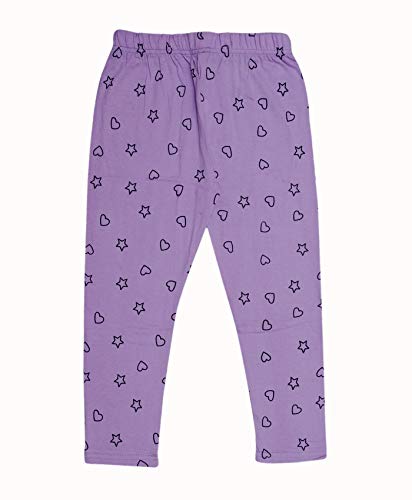 Image of indi weaves Girls Super Soft Cotton Solid Capri Pants Pack of 2