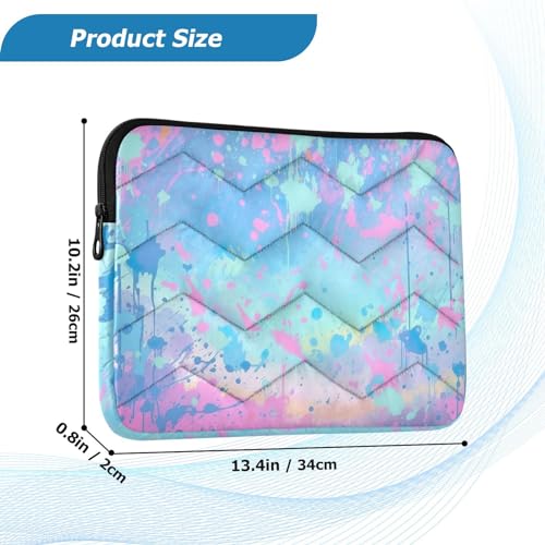 Funda para portátil de 13-14 pulgadas colorida y resistente al agua miniatura 3