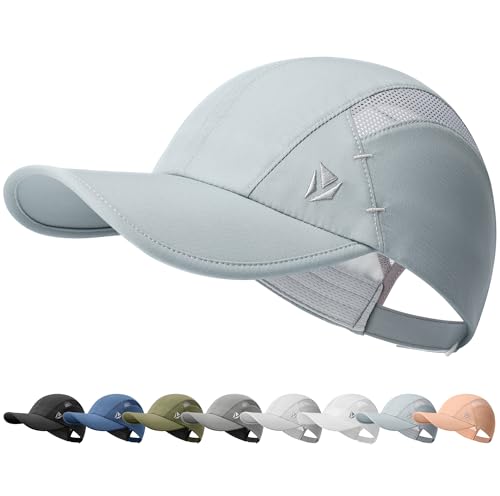Image of YANIKY Quick-Dry Running Hat for Men & Women Cooling Hat UPF 50+ Thin Baseball Cap Lightweight Breathable Mesh Sport Hats