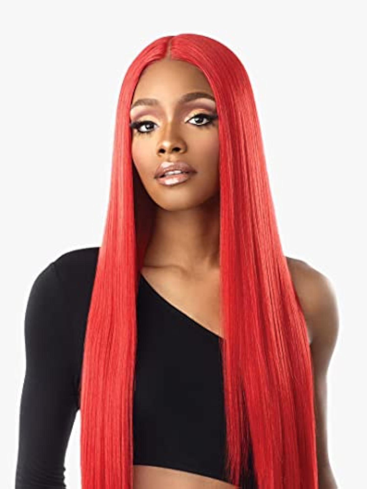 Women's Empress Lace Front Wig, Shear Muse Red Krush