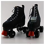 LXLTLB Niños Entrenando Patines De Doble Fila 2 En 1 Patines Ajustables 4 Patines Circulares para Principiantes Niños Pequeños Niñas Patín De Hielo Conjunto,43
