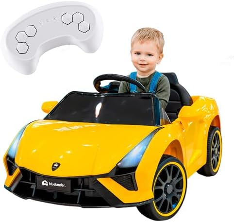 Bluelander Carro Electrico Niño Niña Montable, 42 * 62 * 96 Cm, C...