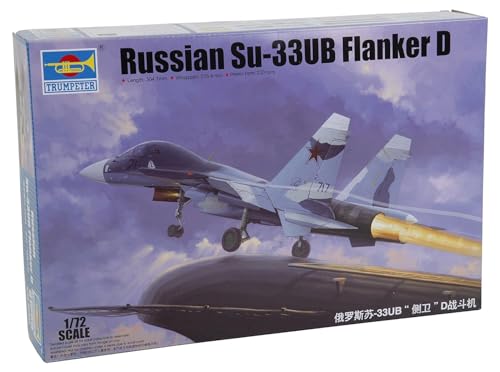 Trumpeter 01669 SU 33ub Flanker D modèle kit plastique 1/72 avion miniature
