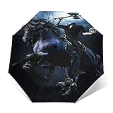 Kompakt/Super Leicht – Unser Automatisch öffnender Faltschirm Ist Kompakt, Leicht Und Perfekt Für Reisen. Er Misst 96 Cm Im Durchmesser Im Geöffneten Zustand Und Ist Groß Genug, Um Zwei Erwachsene Vor Dem Regen Zu Schützen. Misst Zusammengeklappt 28 Cm Und Passt Problemlos In Ihre Tasche.