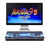 TAPDRA Pandora's Box 9 Joystick y Botones multijugador Arcade Console, Arcade Games Machines, 1500 Retro Video Games All in One, el Sistema más Nuevo con CPU Avanzada Compatible con HDMI y VGA