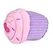 ZippyPaws Birthday Cupcake- Dog Squeaky Toys to Keep Them Busy, Funny Food Plush for Small, Medium, & Large Dogs, Cute Stuffed Puppy Toy, Pet Products, Gift for Dogs of All Breeds, Soft & Cuddly- Pink