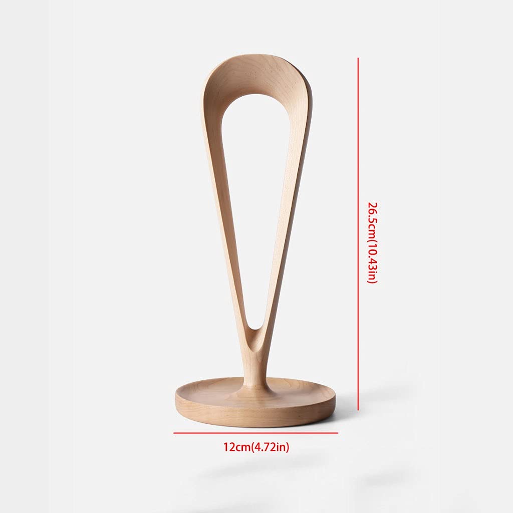 Supporto per Cuffie, Gancio per Auricolari, Appendiabiti in Legno massello, espositore per Tavolo da Gioco, Accessori, Altezza 10,43 Pollici