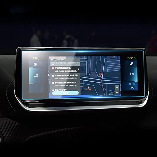 Écran de navigation protégé des rayures avec le verre trempé NOVSKI Peugeot 2008