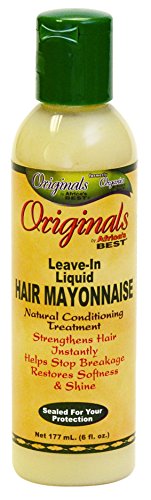 Africas Best Conditioner Originals Hair Mayonnaise Leave-In 6 Ounce (177ml) (3 Pack)